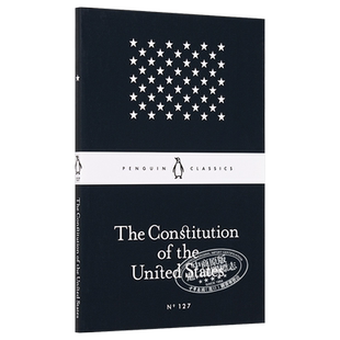 LBS 127 The Constitution of the United States 英文原版 小黑书 127 美利坚合众国宪法【中商原版】