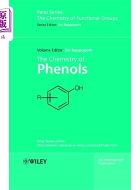 海外直订Chemistry of Phenols 2V Set 苯酚化学2V集