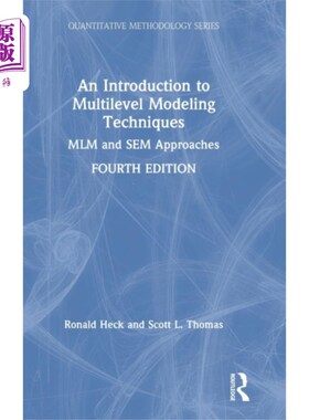 海外直订Introduction to Multilevel Modeling Techniques 多级建模技术导论