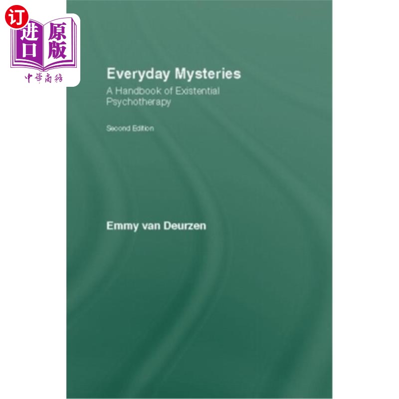 海外直订医药图书Everyday Mysteries: A Handbook of Existential Psychotherapy 每日奥秘:存在主义心理治疗手册