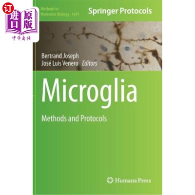 海外直订医药图书Microglia: Methods and Protocols 小胶质细胞：方法和协议