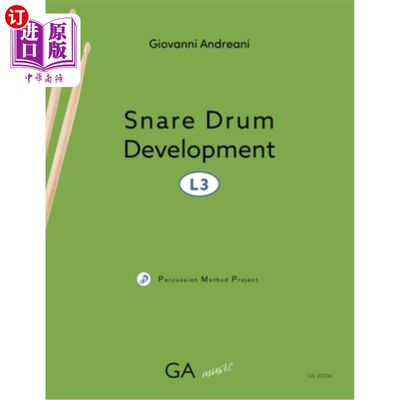 海外直订Snare Drum Development L3 网罗鼓开发L3