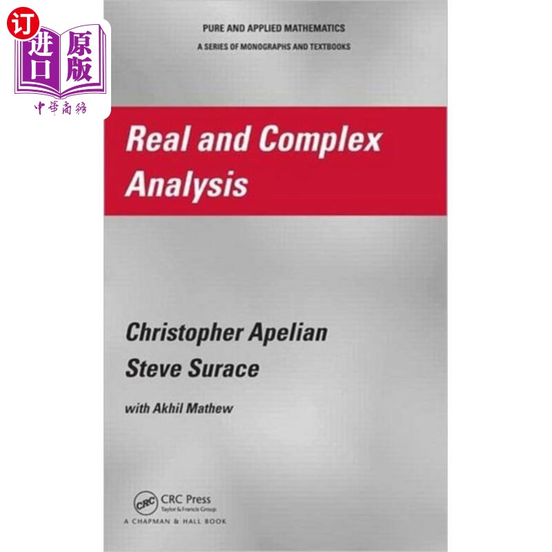 海外直订Real and Complex Analysis 真实复杂分析