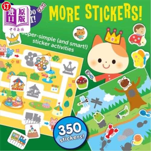 海外直订I Can Do That! Sticker Superstar: An At-Home Play-To-Learn Sticker Workbook with 我能做到!贴纸巨星:一个在家