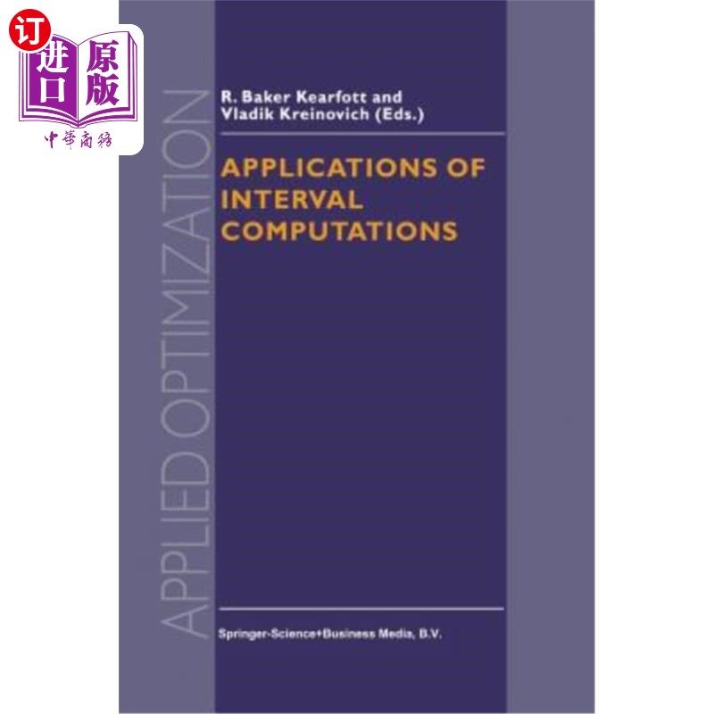 海外直订Applications of Interval Computations 区间计算的应用