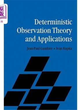 海外直订Deterministic Observation Theory and Applications 确定性观测理论及其应用