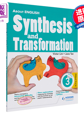 新加坡教辅Hodder About English Synthesis & Transformation P3 小学3年级英语单词句型合成与转换英文语法练习【中商原版?