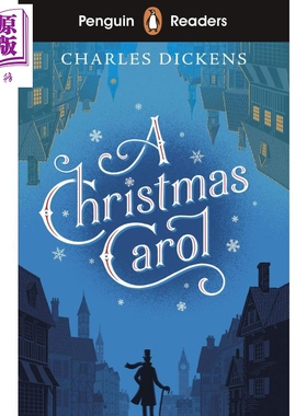 预售 Penguin Readers L1 A Christmas Carol ELT Graded Reader 企鹅分级文学经典1级 圣诞颂歌 狄更斯 英文原版图书【中商原版】