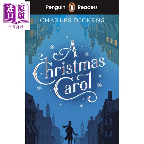 Penguin Readers L1 A Christmas Carol ELT Graded Reader 企鹅分级文学经典1级 圣诞颂歌 狄更斯 英文原版图书【中商原版】