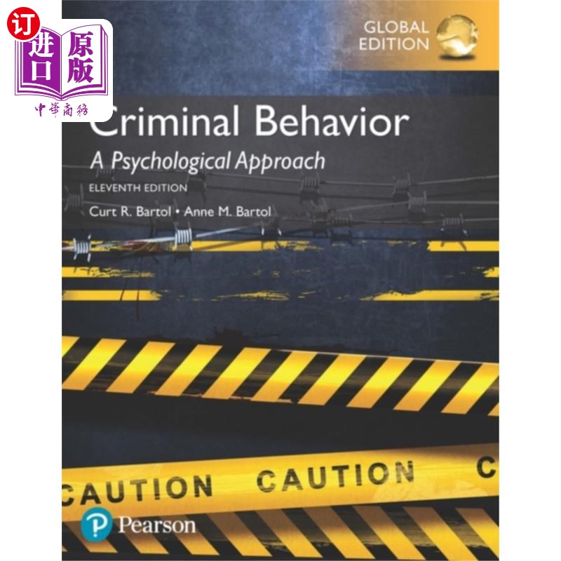 海外直订Criminal Behavior: A Psychological Approach, Glo... 犯罪行为:心理学方法,全球版