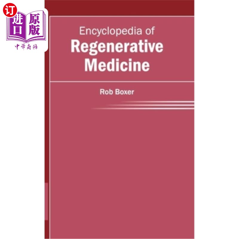 海外直订医药图书Encyclopedia of Regenerative Medicine 再生医学百科全书