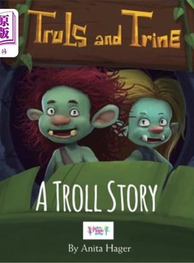 海外直订Truls and Trine A troll story 特鲁尔和特林是一个巨魔的故事