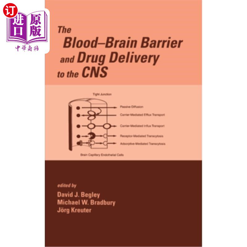海外直订医药图书The Blood-Brain Barrier and Drug Delivery to the CNS 血脑屏障和药物输送到中枢神经系统
