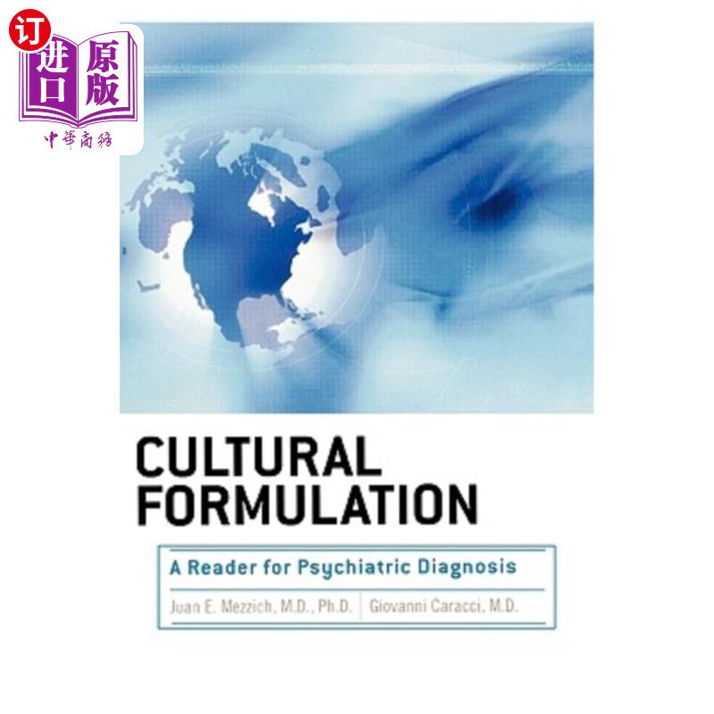 海外直订医药图书Cultural Formulation: A Reader for Psychiatric Diagnosis 文化定式:精神病学诊断读本