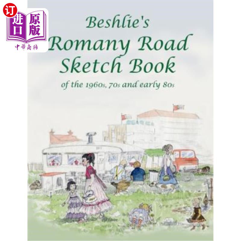 海外直订Beshlie's Romany Road Sketch Book 贝什莉的罗马路速写簿
