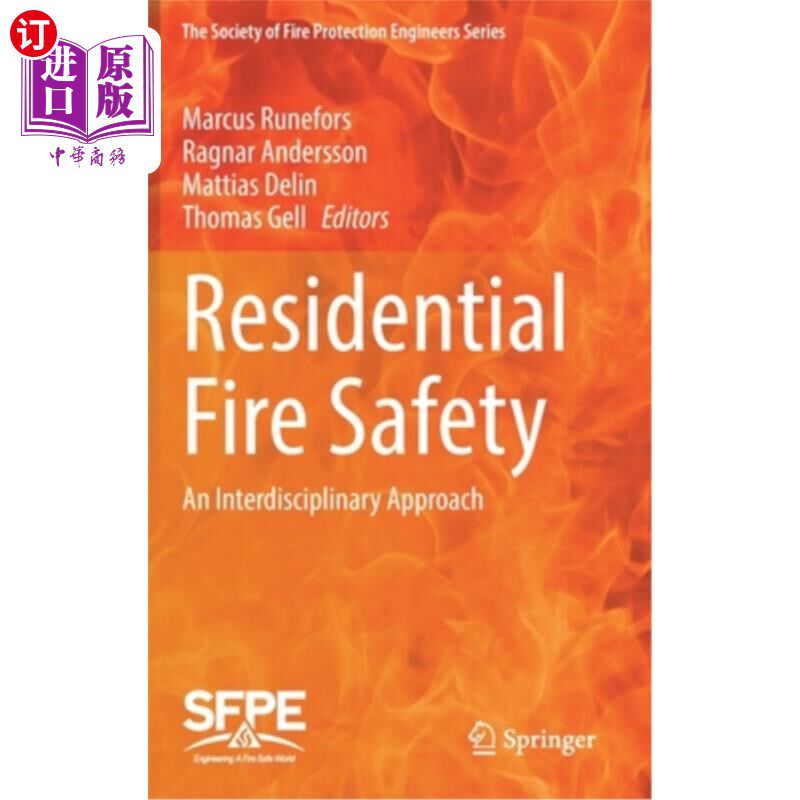 海外直订Residential Fire Safety: An Interdisciplinary Approach 住宅消防安全:跨学科方法