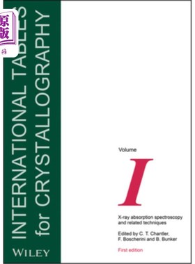海外直订International Tables for Crystallography, Volume I: X-Ray Absorption Spectroscop Internatio