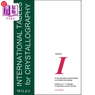 海外直订International Tables for Crystallography, Volume I: X-Ray Absorption Spectroscop Internatio