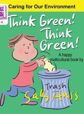 海外直订Think Green! Think Green!: a Happy Multicultural Book 想想绿色！想想绿色！：一本快乐的多元文化书