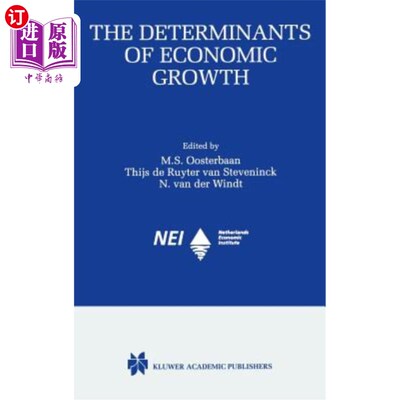 海外直订The Determinants of Economic Growth 经济增长的决定因素