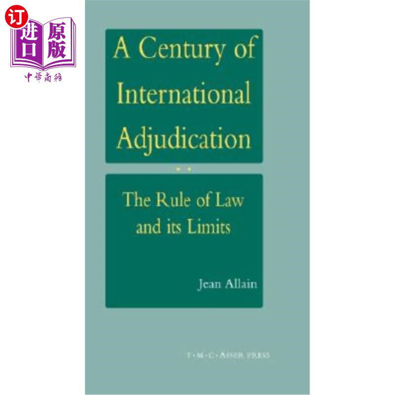 海外直订a century of international adjudication: the rule of law