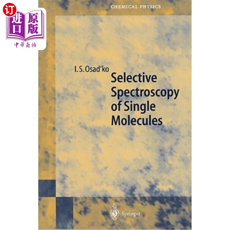 海外直订Selective Spectroscopy of Single Molecules