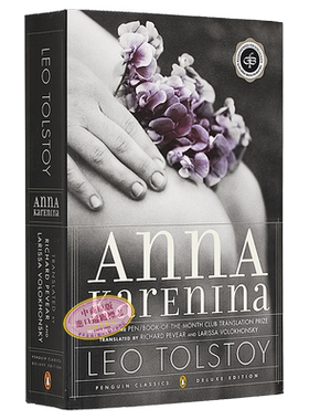 安娜卡列尼娜 Penguin Classics Deluxe Edition Anna Karenina 英文原版 Leo Tolstoy【中商原版】