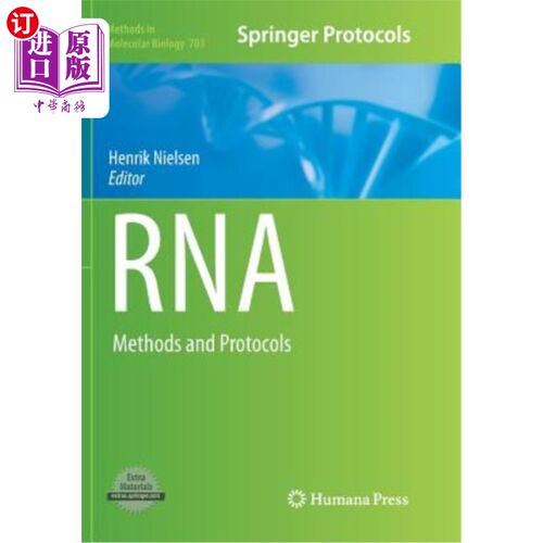 海外直订RNA: Methods and Protocols RNA:方法和协议