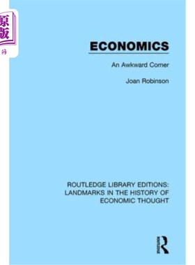 海外直订Economics: An Awkward Corner 经济学:一个尴尬的角落