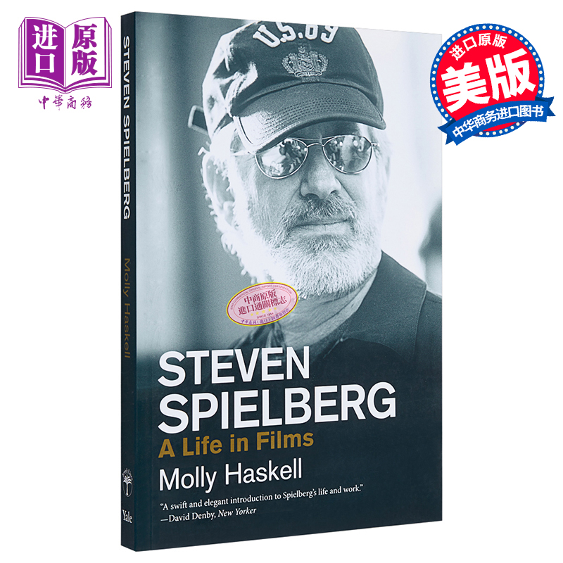 现货 【中商原版】史蒂文·斯皮尔伯格:电影人生 英文原版 Steven Spielberg: A Life in Films Molly Haskell 人物传记