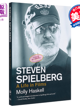 现货 【中商原版】史蒂文·斯皮尔伯格：电影人生 英文原版 Steven Spielberg: A Life in Films Molly Haskell 人物传记
