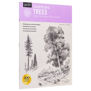 【How to Draw & Paint】Drawing: Trees进口艺术 如何绘画系列:树 素描技巧 Quarto【中商原版】