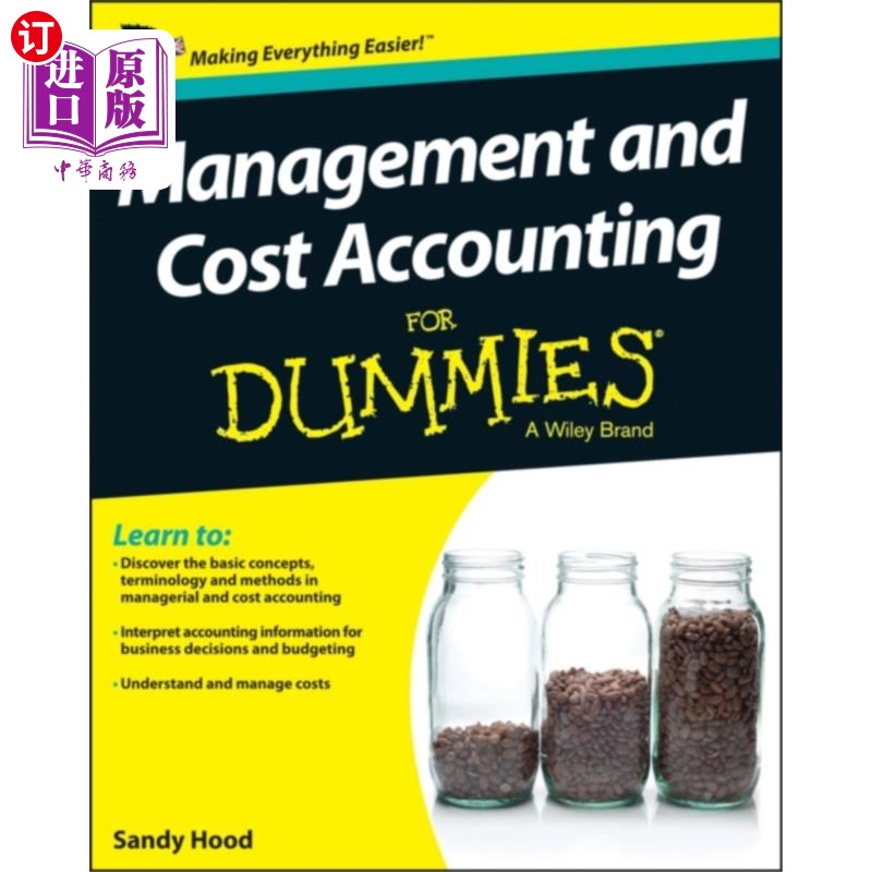 海外直订Management and Cost Accounting For Dummies - UK 管理和成本会计傻瓜-英国