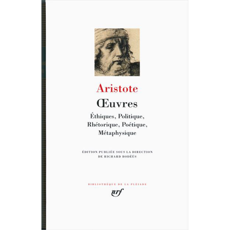 预售 七星文库 亚里士多德作品集 法文原版 Oeuvres Aristote 古希腊哲学家 人文社科 哲学【中商原版】