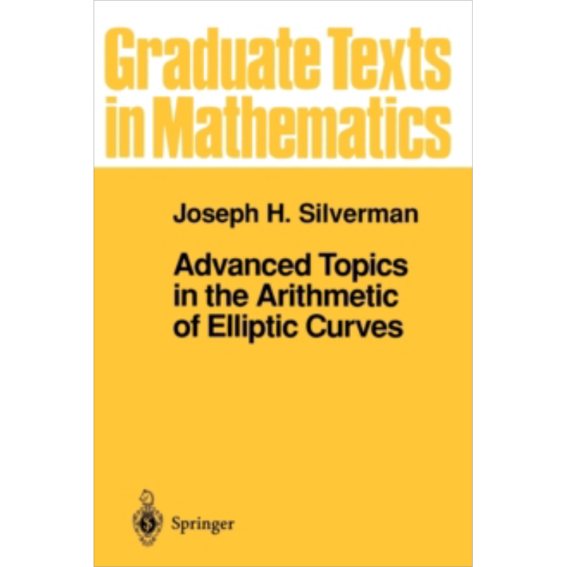 椭圆曲线的算数理论高阶课程 Arithmetic of Elliptic Curves 英文原版 JHSilverman【中商原版】