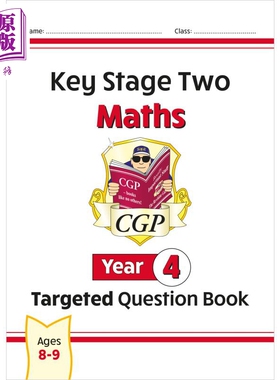英国CGP KS2 Maths Targeted Question Book - Year 4【中商原版】