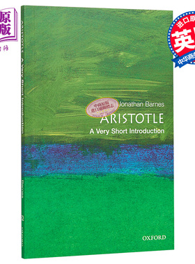 【中商原版】亚里士多德 英文原版 人物传记 牛津通识读本 Aristotle Jonathan Barnes OUP Oxford