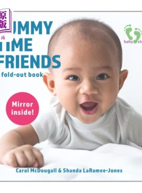 海外直订Tummy Time Friends: A Fold-Out Book 俯卧时间的朋友:一本折叠书