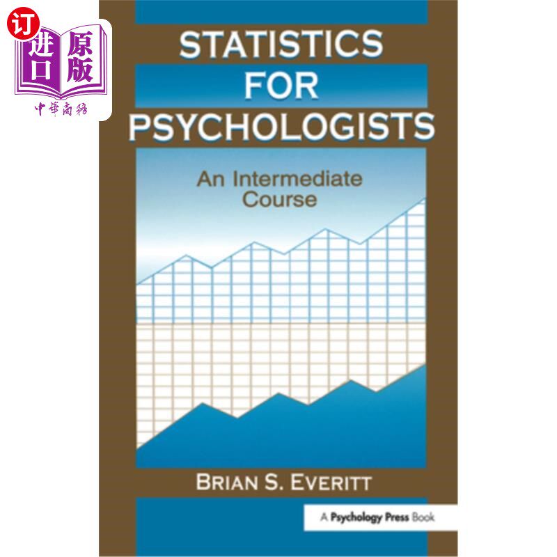 海外直订Statistics for Psychologists: An Intermediate Course 心理学家统计学:中级课程