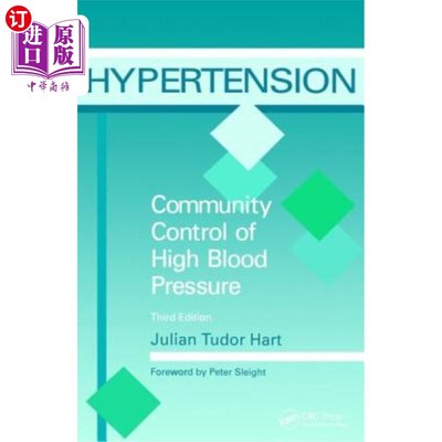 海外直订医药图书Hypertension: Community Control of High Blood Pressure, Third Edition 高血压:社区控制高血压，第三版