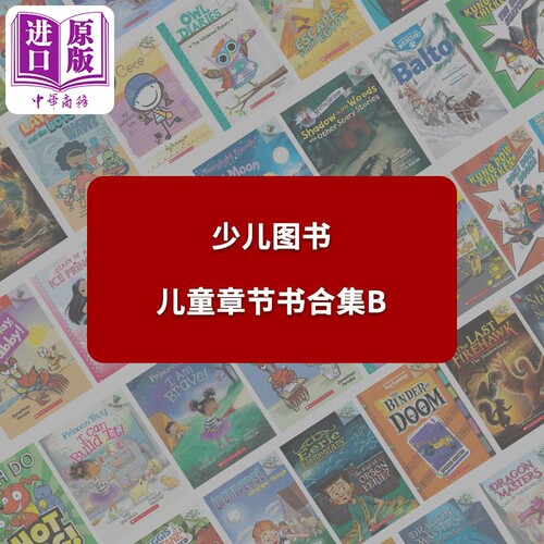 英文原版 儿童章节书合集B 可怕的小哈里Horrible Harry 过目不忘的小珍妮Cam Jansen 麻烦精马文Marvin Redpost【中商原版】