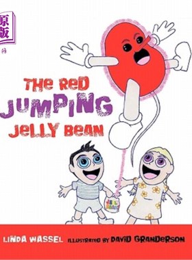 海外直订The Red Jumping Jelly Bean 红色跳跃果冻豆