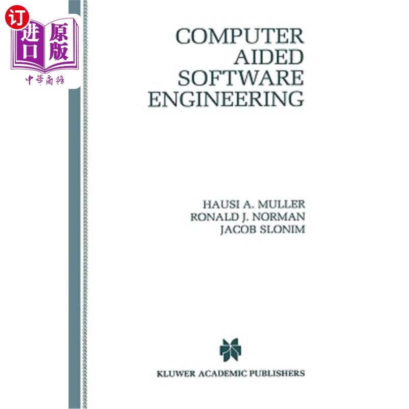 海外直订Computer Aided Software Engineering 计算机辅助软件工程