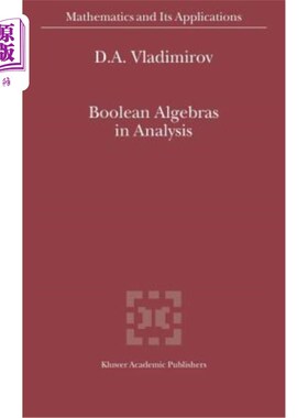 海外直订Boolean Algebras in Analysis 分析中的布尔代数