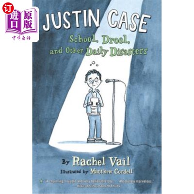 海外直订Justin Case: School, Drool, and Other Daily Disasters 贾斯汀·凯斯:学校，流口水和其他日常灾难