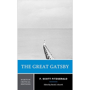 了不起的盖茨比 诺顿文学解读系列 The Great Gatsby 英文原版 F S 菲茨杰拉德 Francis Scott Fitzgerald【中商原版】