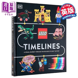 Timelines 樂高事件年表 LEGO 益智游戲 中商原版 Hugo 英文原版 Simon