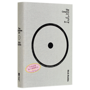 里克 鲁宾 创造性的行动 一种存在方式 英文原版 The Creative ACT A Way of Being Rick Rubin【中商原版】