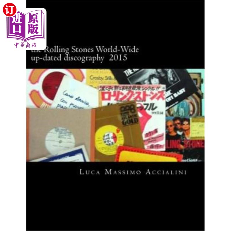 海外直订The Rolling Stones World-Wide up-dated discography 2015 滚石世界最新舞厅2015