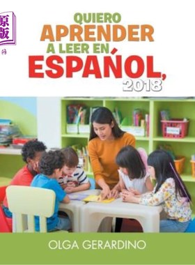 海外直订Quiero Aprender a Leer En Espaol, 2018 Quiero Aprender a Leer En Espaol，2018年